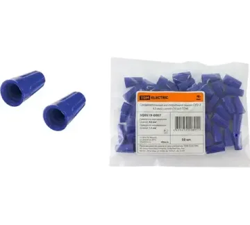 СИЗ -2 4,5мм² синий (в упак. 50шт) TDM