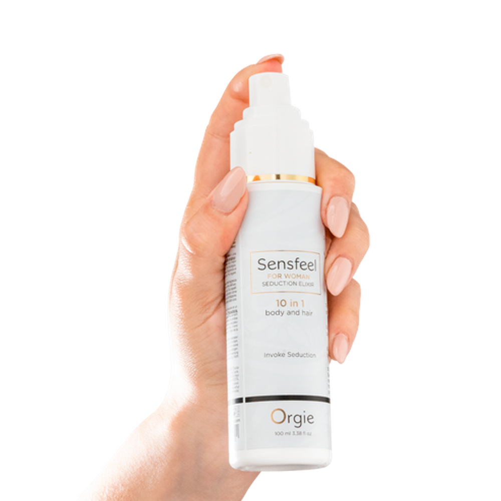 Orgie Sensfeel 10 в 1 - Увлажняющий спрей для тела и волос с феромонами, 100мл
