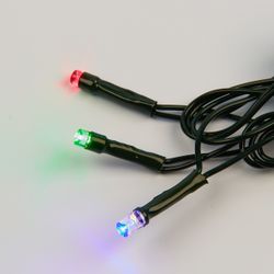 ULD-S0500-050-DGA MULTI IP20 Гирлянда светодиодная. 5м. 50 светодиодов. Разноцветный свет. Провод зеленый. ТМ Uniel