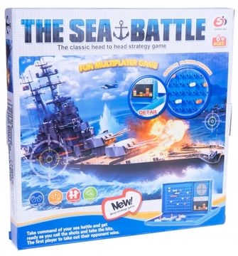 Настольная игра "Морской бой" / The sea battle