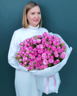 Роза кустовая пионовидная Леди Бомбастик,27шт(00453)