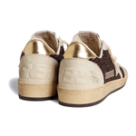 Женские Golden Goose Ball Star in Glitter with Leather Star and Metallic Heel Tab