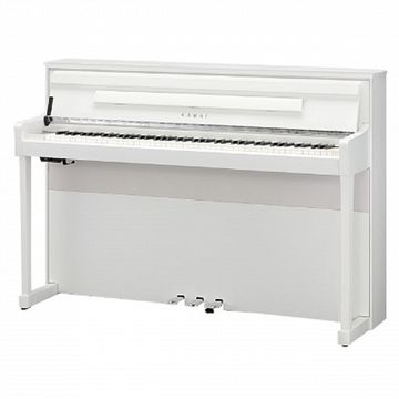 KAWAI CA901 W - цифровое пианино, 88 клавиш, банкетка, механика Grand Feel III, цвет белый матовый