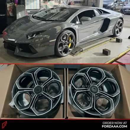 КОВАНЫЕ ДИСКИ ДЛЯ LAMBORGHINI AVENTADOR LP700 ЛАМБОРГИНИ