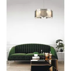 6594/5 MODERNI LN25 148 хром/тонированное стекло, металл/стекло Люстра подвесная E14 5*40W 220V DANDY