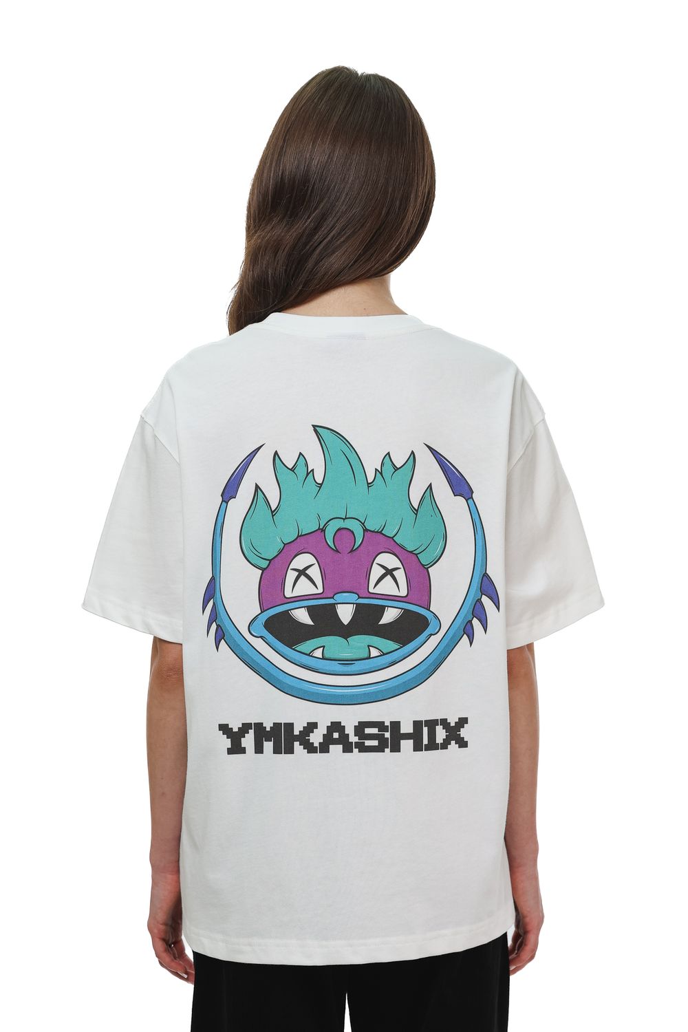 Футболка Ymkashix 8-bit белая