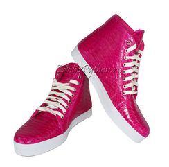 Кеды из кожи питона SH-71