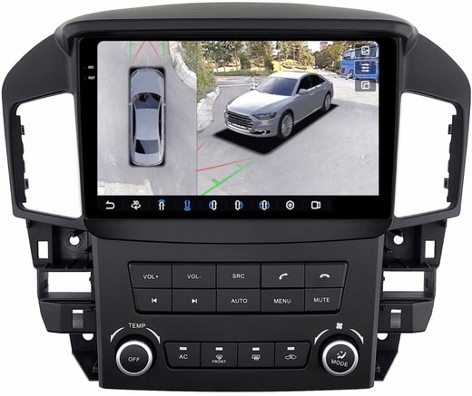 Магнитола для Lexus RX300 U10, Toyota Harrier 1 1997-2003 (любая комплектация) - FarCar BX9-360-9598F2 монитор 9.5" 2K QLED на Android 13, 6Гб+128Гб, CarPlay, 4G SIM-слот, 4 камеры в комплекте