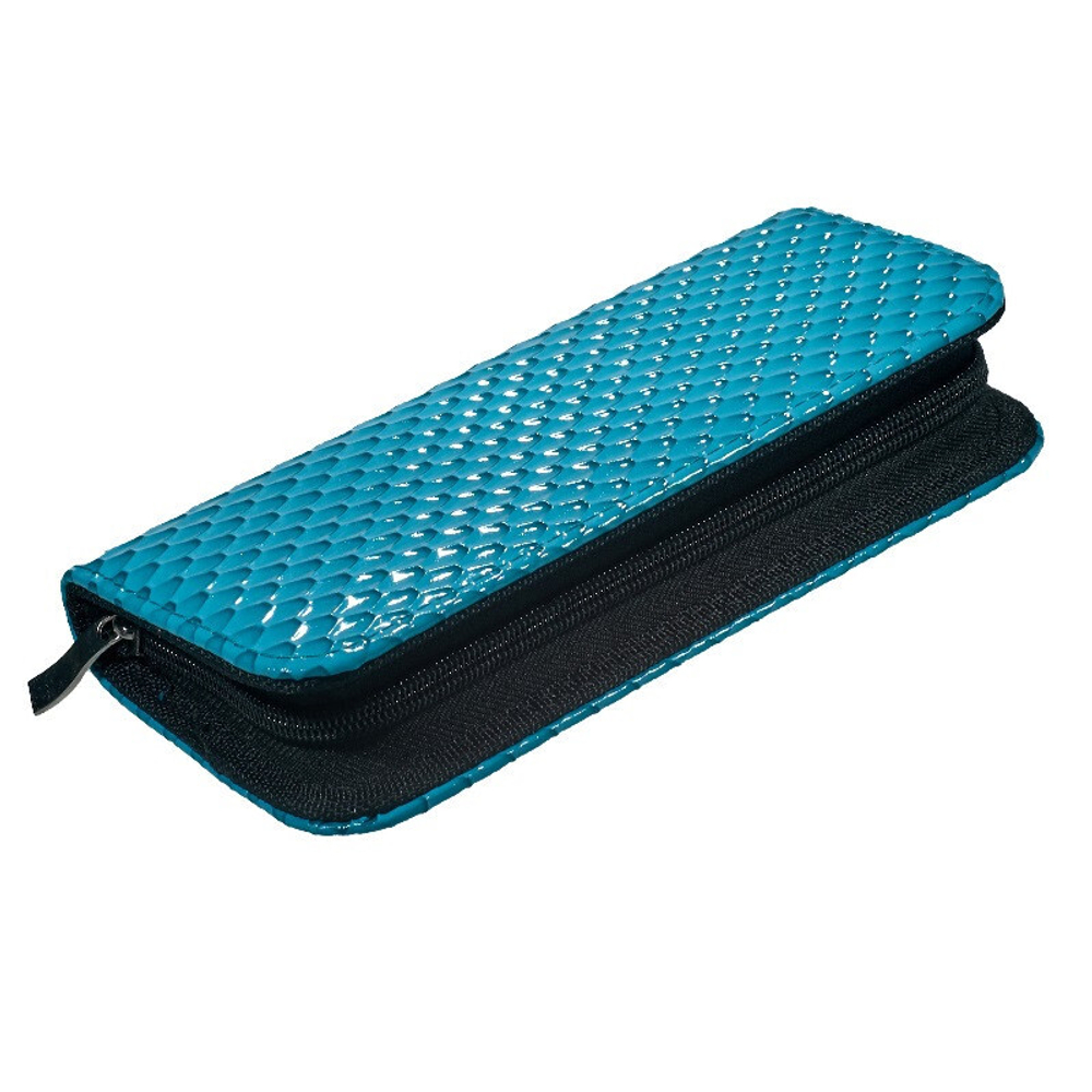 Чехол для парикмахерских ножниц  Z-07, синий