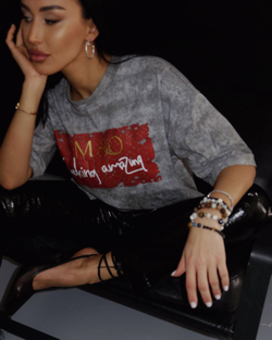 Футболка "SEXY" серая