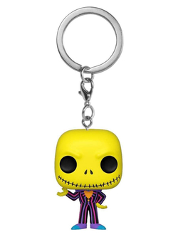 Брелок Funko Pocket POP! Disney TNBC Jack Skellington (BLKLT) 63966