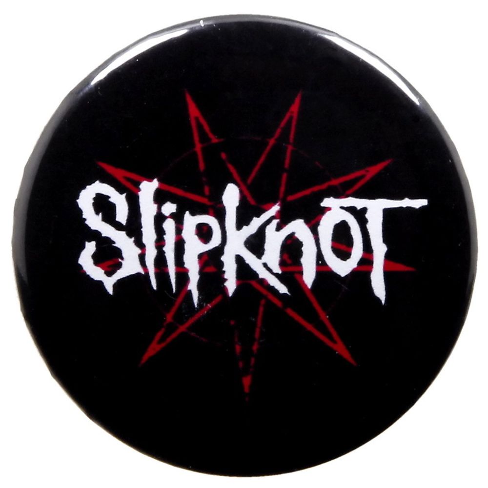 Значок Slipknot звезда (440)