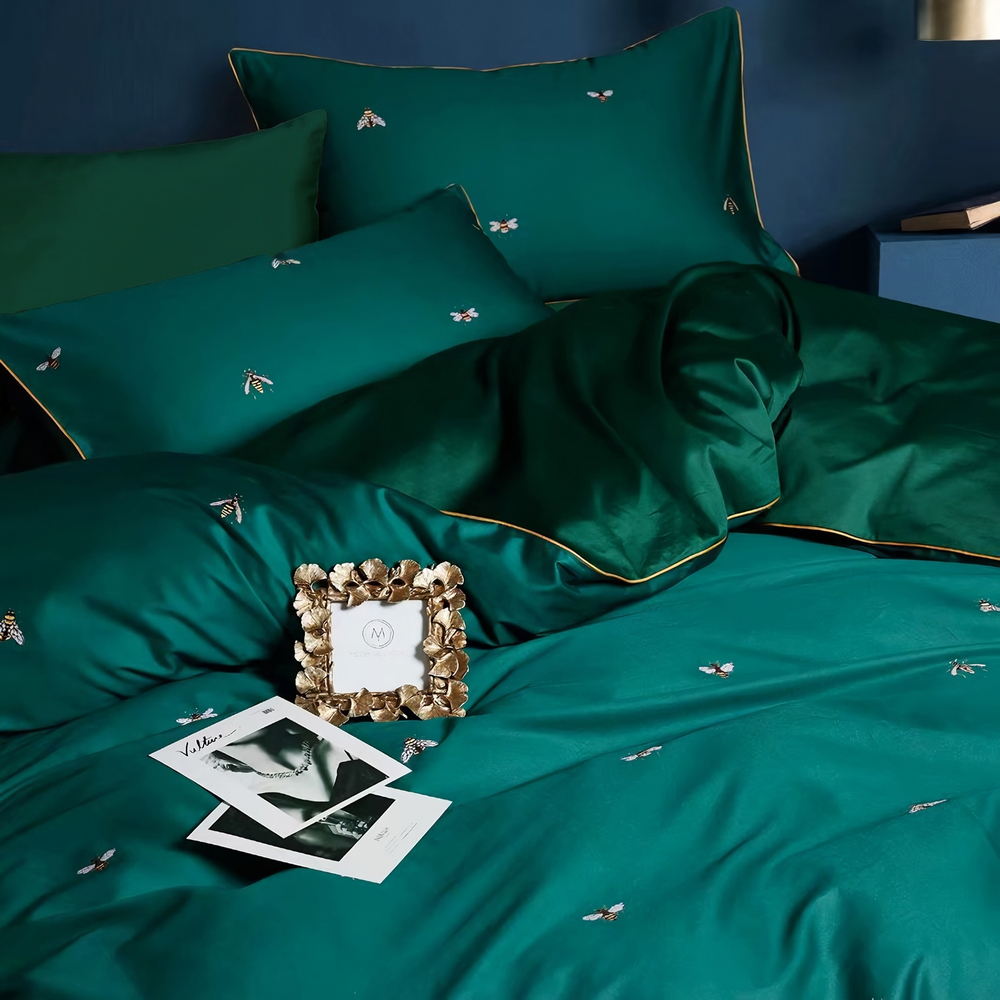 Комплект постельного белья Сатин Премиум на резинке CPAR010