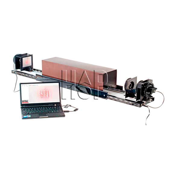 Учебный экспонат Измерение длины волны лазерного излучения интерференционным методом