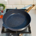 Сковорода 28см Premium blue со съемной ручкой