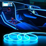 Гибкий Неон LED NEON FLEX 8x16мм.-20м. 220v Blue + шнур