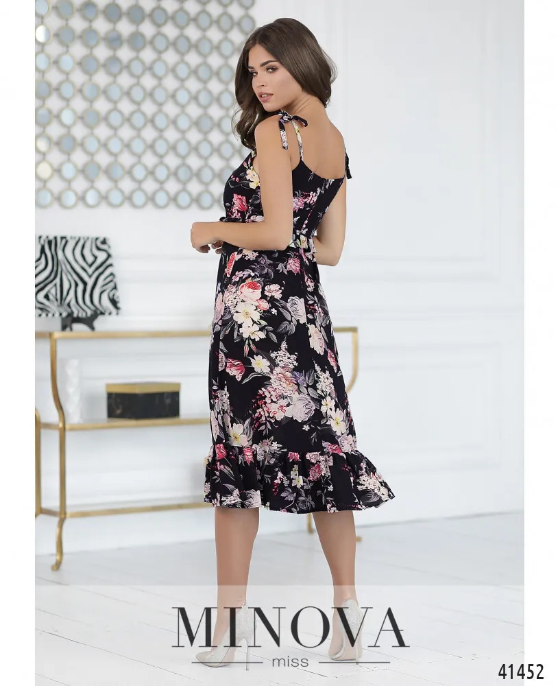 Платье 2003-синий Minova