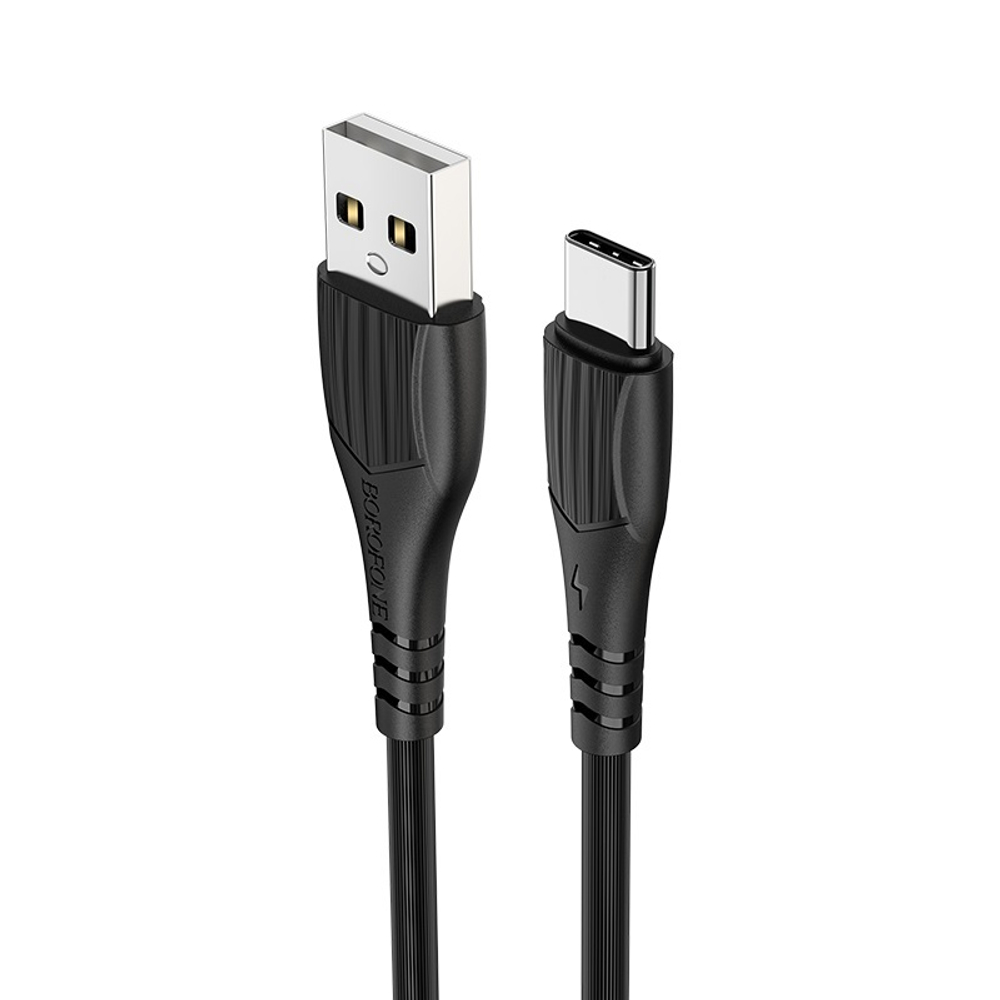 Кабель Borofone BX37 USB-Type-C 3A 1м PVC Black