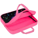 Папка с ручками А4, Brauberg, широкая, Headphones, ткань, молния