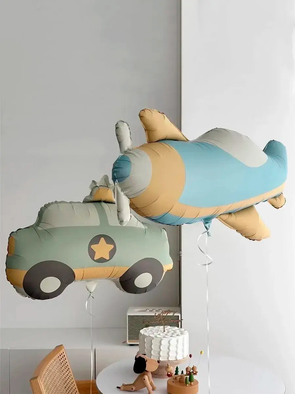 К ФИГУРА Машина голубая