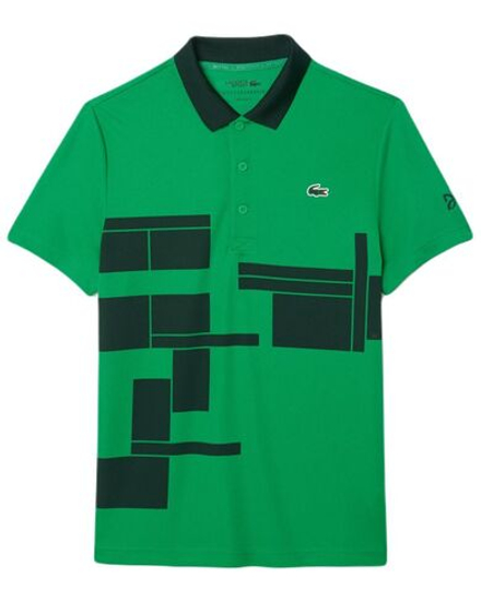 Теннисное поло Lacoste Tennis x Novak Djokovic Fan Version