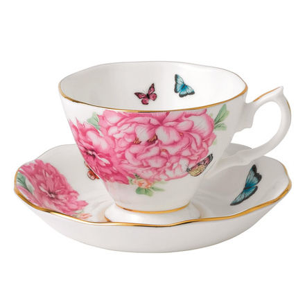 Royal Albert Миранда Керр 180 мл чашка для кофе/чая с блюдцем