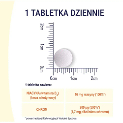Naturell Organic Chromium + B3 - 60 сосательных таблеток