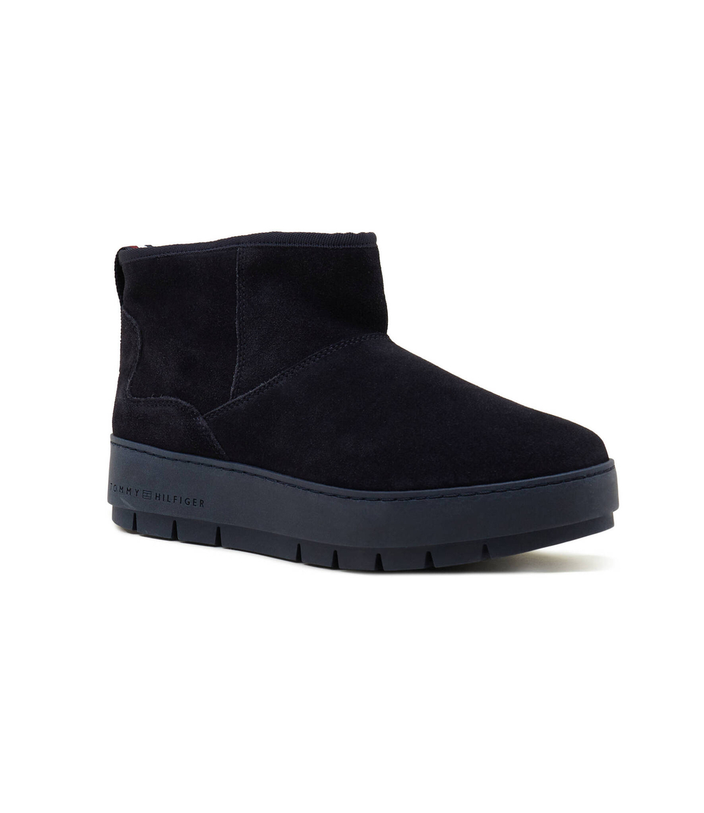 Кожаные угли Tommy Hilfiger - темно-синий(FW0FW07662)