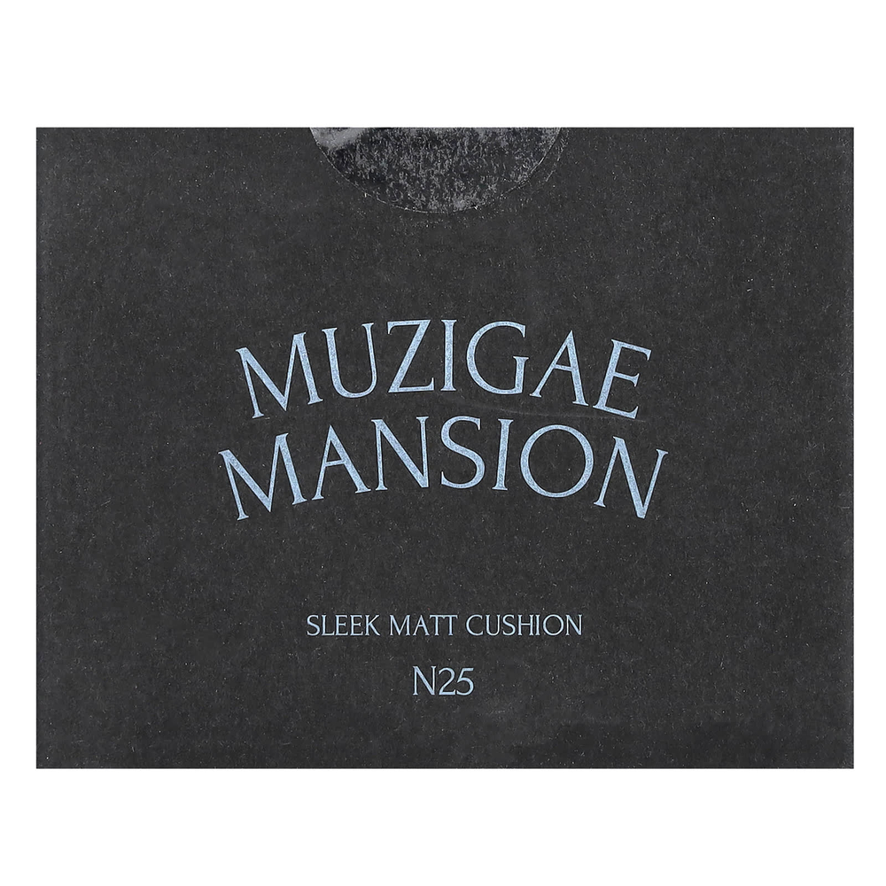 Muzigae Mansion, Sleek матирующий кушон, N25, SPF 50, PA4+, 15 г