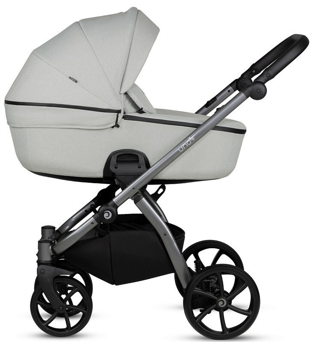 Детская коляска Tutis Uno 5 Plus Essential collection 3 в 1 с автокреслом Elo Lux EduSky Black 1402142 Risso