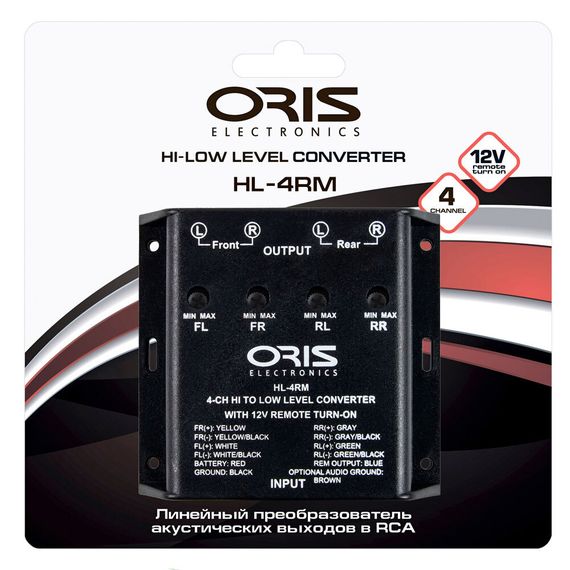 RCA-преобразователь ORIS HL-4RM