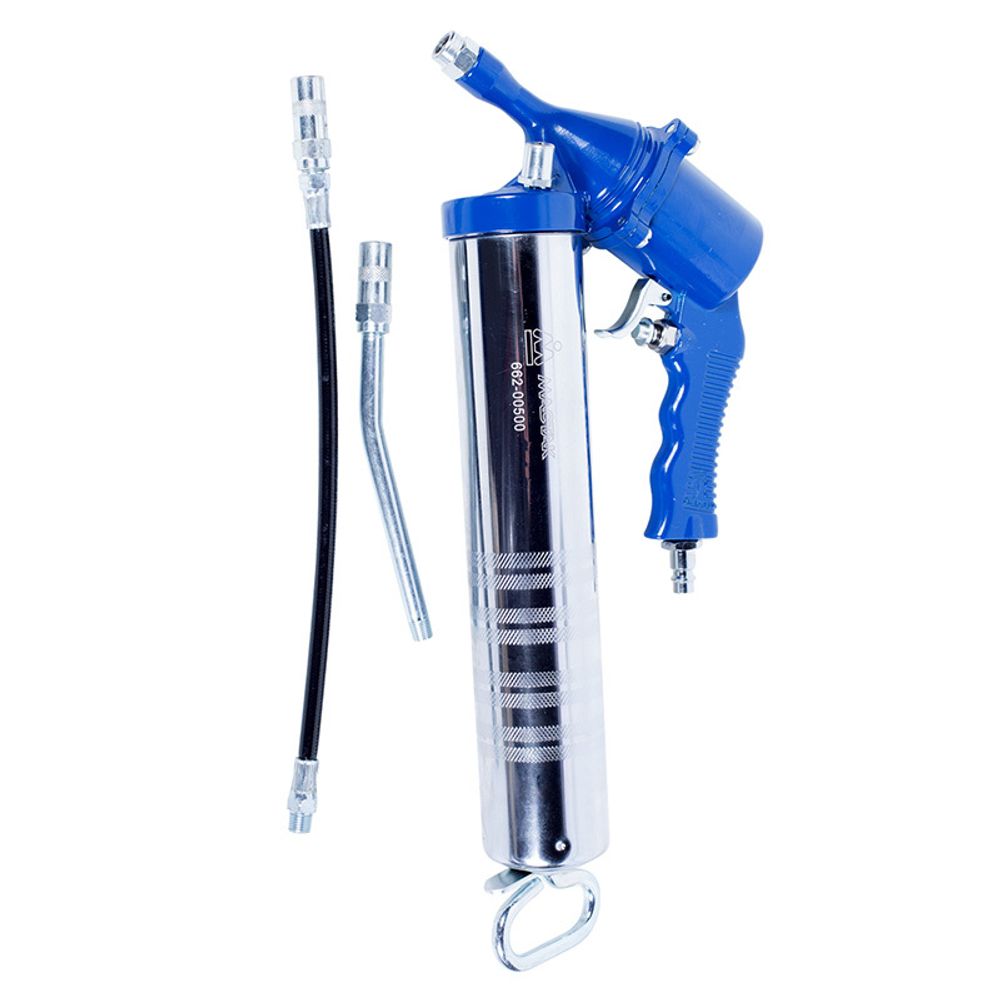 МАСТАК (662-00500) Шприц солидолонагнетатель пневматический 400 куб. см.