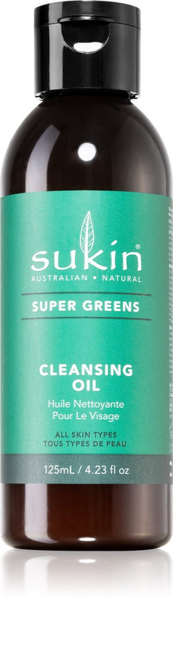 Sukin Super Greens - мягкое очищающее масло для нормальной и сухой кожи /   125  ml  / GTIN 9327693006807
