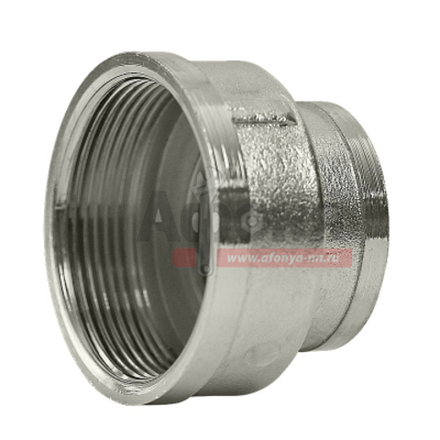 Муфта переходная 1 1/4'' - 3/4'' вн/вн VRT® никель