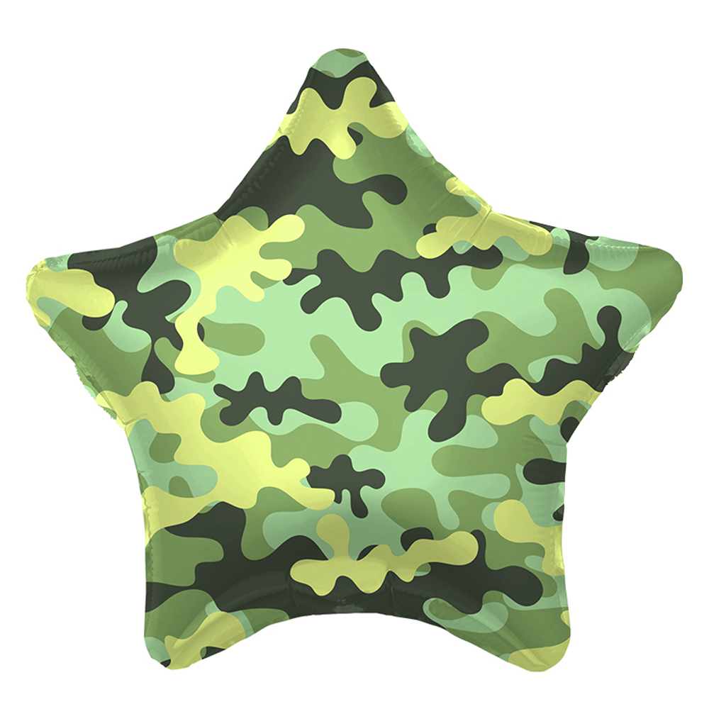 Р 18" Камуфляж зеленый звезда