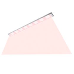 ULT-P73B-100W-SPLX-L105-K IP54 WHITE WINTERGARDEN LINKABLE Светильник светодиодный накладной. Спектр с дальним красным для фотосинтеза. Корпус белый. Угол 60 градусов. ТМ Uniel