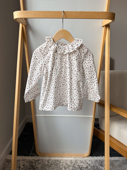 Хлопковая блузка Bonpoint, 86