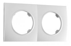 Рамка на 2 поста Arte Milano am-502.04 502.04-2.silver