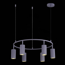 SL1213.703.06 Светильник подвесной ST-Luce Серый/Серый GU10 6*5W 4000K