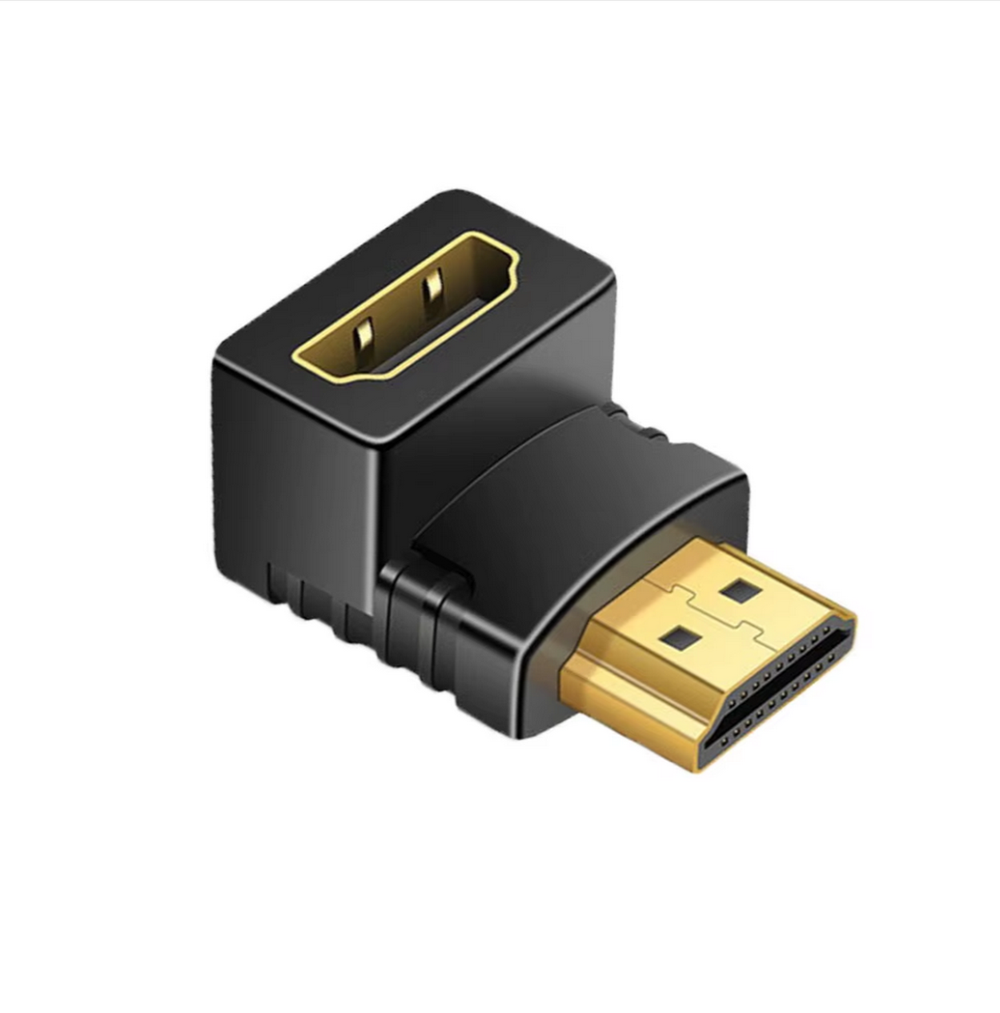 Переходник-адаптер HDMI M-F угловой разъем Smartbuy A111