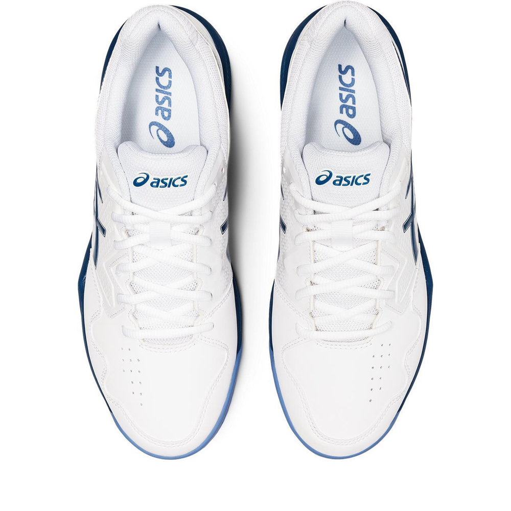 Мужские кроссовки теннисные Asics Gel-Dedicate 7 Clay - white/light indigo