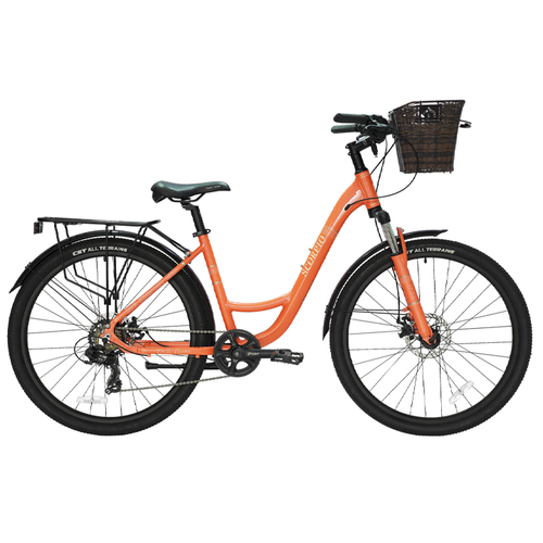 Велосипед  26" Tech Team Scorpio р.16" персиковый