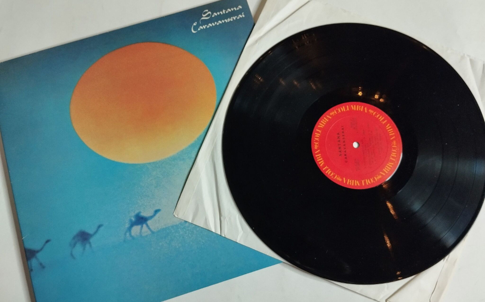 Винтажная виниловая пластинка LP Santana Caravanserai (USA 1975)