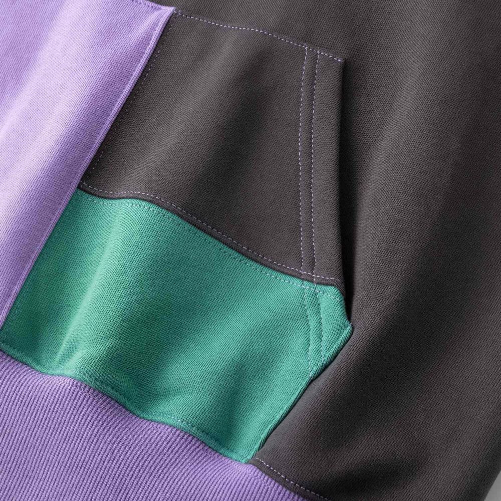 Худи Ymkashix HTF фиолет/графит/зеленый