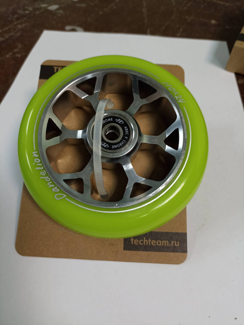 Колесо для самоката X-Treme 110*24мм, Dandelion, green