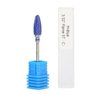 Керамическая насадка для снятия геля и гель лака, кукуруза, средняя насечка, M 3/32 Tirch Culinder (M)