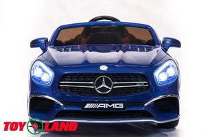 Детский электромобиль Toyland Mercedes-Benz SL65 синий фото №2