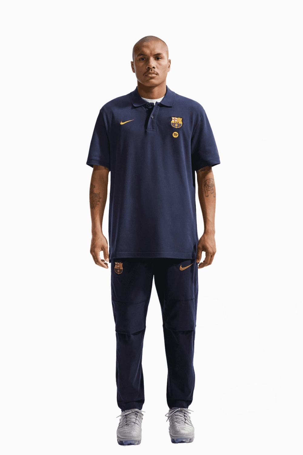 Футболка Nike FC Barcelona 26/27 Club Polo - темно-синий