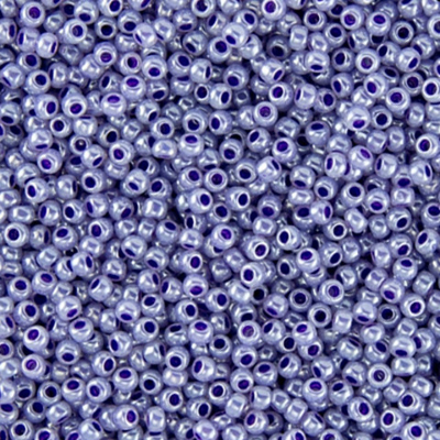 T075 Бисер TOHO круглый, размер 11/0, цвет Цейлон, гладиолус, 5 грамм