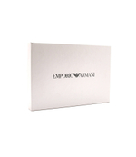 кожаный кошелек + чехол для карт Emporio Armani - черный(Y4R378 Y068E)